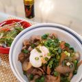 ☆ｷｬｻﾘﾝ☆'s cooksnap of when they made 旨い！と夫に言われる豚丼.