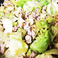 クッキン坊主's cooksnap of when they made レタスとひき肉のうま塩炒め.