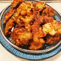 肉まんHAF's cooksnap of when they made レンコンと豚こまのかき揚げ.