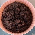 お茶づ's cooksnap of when they made ノンオイル☆おからショコラマフィン.
