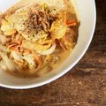 カズ形33's cooksnap of when they made 簡単すぎる！キムチクリームうどん☆.