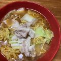 おはなすき's cooksnap of when they made 白菜と豚肉でチキンラーメン.