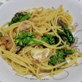 笑福ねこ's cooksnap of when they made 菜の花の和風パスタ♪.