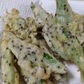 はにゅーだ's cooksnap of when they made モロッコいんげんのごま天ぷら.