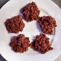 かおかおざえもん's cooksnap of when they made バレンタインに♡パン粉だけチョコクランチ.