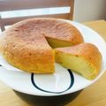 ちksy's cooksnap of when they made 炊飯器で簡単！スイートポテトなケーキ.