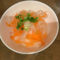 えりすけ◡̈⃝'s cooksnap of when they made ひらひら人参と大根のマリネサラダ.