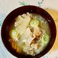 スーパーリンクス's cooksnap of when they made あったか♡豚バラ大根の生姜味噌汁.
