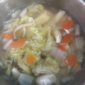 クックE2R3YU☆'s cooksnap of when they made 簡単☆鶏ささみと白菜きのこの和風塩スープ.