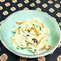 龍青空ママ's cooksnap of when they made 簡単 ネギの白和え.