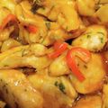mamayan's cooksnap of when they made 鶏ムネ肉のねぎケチャップ焼き〜♪.