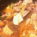 おかしらん's cooksnap of when they made 鶏ときのこの塩バター鍋.