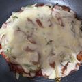 阿部椿's cooksnap of when they made 生地不要フライパンじゃがいもサクサクピザ.