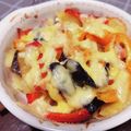 十日氏's cooksnap of when they made ポテトとナスのチーズ焼き.