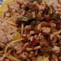 じゅんこ姉's cooksnap of when they made 高菜とひき肉のスパゲティ.
