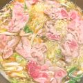 ステルトミチル's cooksnap of when they made 生姜鍋の豚しゃぶ♪千切り野菜たっぷり^^.