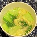 Ｒ３２ＧＴＲ's cooksnap of when they made ササッと！チンゲン菜とたまごのスープ.