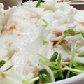 あゆたっくん's cooksnap of when they made さっぱり♪豆苗と長芋の梅サラダ.