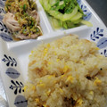 野菜大好きミーバ☆'s cooksnap of when they made 炊飯器で簡単♪炒飯とよだれ鶏プレート.