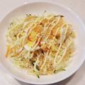 まんまるまうちゃん's cooksnap of when they made 千キャベツにゆで卵＆マヨ＆ウスターS♬︎.