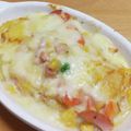 ごじひめ's cooksnap of when they made アツアツ！おまけに時短！な白菜グラタン.