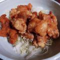 ☆reihan☆'s cooksnap of when they made アラジントースター　焼きから揚げ　.