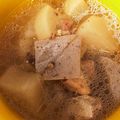 ♪おやつが好き♪'s cooksnap of when they made 圧力鍋☆鶏もも肉&手羽先と大根の塩煮.