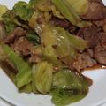 ヨシヨッシー's cooksnap of when they made 10分で簡単豚キャベツのオイスター炒め.
