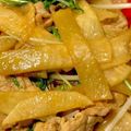 s06007's cooksnap of when they made 大根大量消費　大根と豚こまの炒め物.