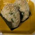 nabemi__'s cooksnap of when they made わさびと大葉のおにぎり.