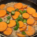 onaomi's cooksnap of when they made さつまいもと鶏ひき肉の白だしさっと煮.