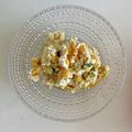 食べポジ's cooksnap of when they made かぼちゃとカッテージチーズのサラダ.