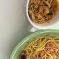 かさちゃ's cooksnap of when they made ツナとトマトのパスタ。２歳の娘と。幼児食.