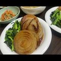 ラーメン寿司太郎's cooksnap of when they made 肉香るガリバタ玉ねぎステーキ簡単レシピ.