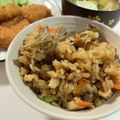 ☆はなちゃん☆☆'s cooksnap of when they made まいたけとひじきの炊き込みごはん.