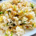 ♡マッキークッキング's cooksnap of when they made ふつうに美味しい♡おかかネギマヨ七味炒飯.