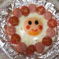 tink☆'s cooksnap of when they made イタリア～ンな目玉焼き.