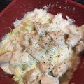 匡史さん's cooksnap of when they made 春キャベツと鶏ムネ肉のチーズ蒸し鍋～♪.