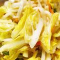 earth。's cooksnap of when they made 塩もみ野菜の爽やかレモンサラダ。.