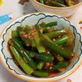 赤い電話's cooksnap of when they made にんにくの芽のコチュジャン和え.