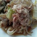 キロリン's cooksnap of when they made 豚白菜としらたきの甘辛炒め.