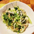 maria2020's cooksnap of when they made 豆苗と新玉ねぎのツナマヨサラダ.