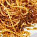 菜つ実☆ミ's cooksnap of when they made 市販のミートソースでナポリタン！.