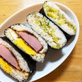mianmian's cooksnap of when they made ＊たくあんと梅しらすのおにぎらず＊.