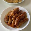 ランチ３３０'s cooksnap of when they made ★豚ももスライスで豆腐巻き巻き焼き★.