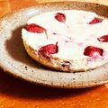 yϋüüko✾୭'s cooksnap of when they made いちごのベイクドチーズケーキ.