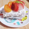 ごはん好きパンも好き's cooksnap of when they made アレルギー対応のスポンジケーキ.