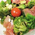 くしろん's cooksnap of when they made デパ地下の味！ブロッコリーと生ハムサラダ.