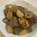 papikun's cooksnap of when they made ♪じゃがいもとちくわと蒟蒻の煮物♪.
