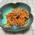 とんちゃん2929's cooksnap of when they made にんじん大量消費☆にんじんとサバ缶炒め.